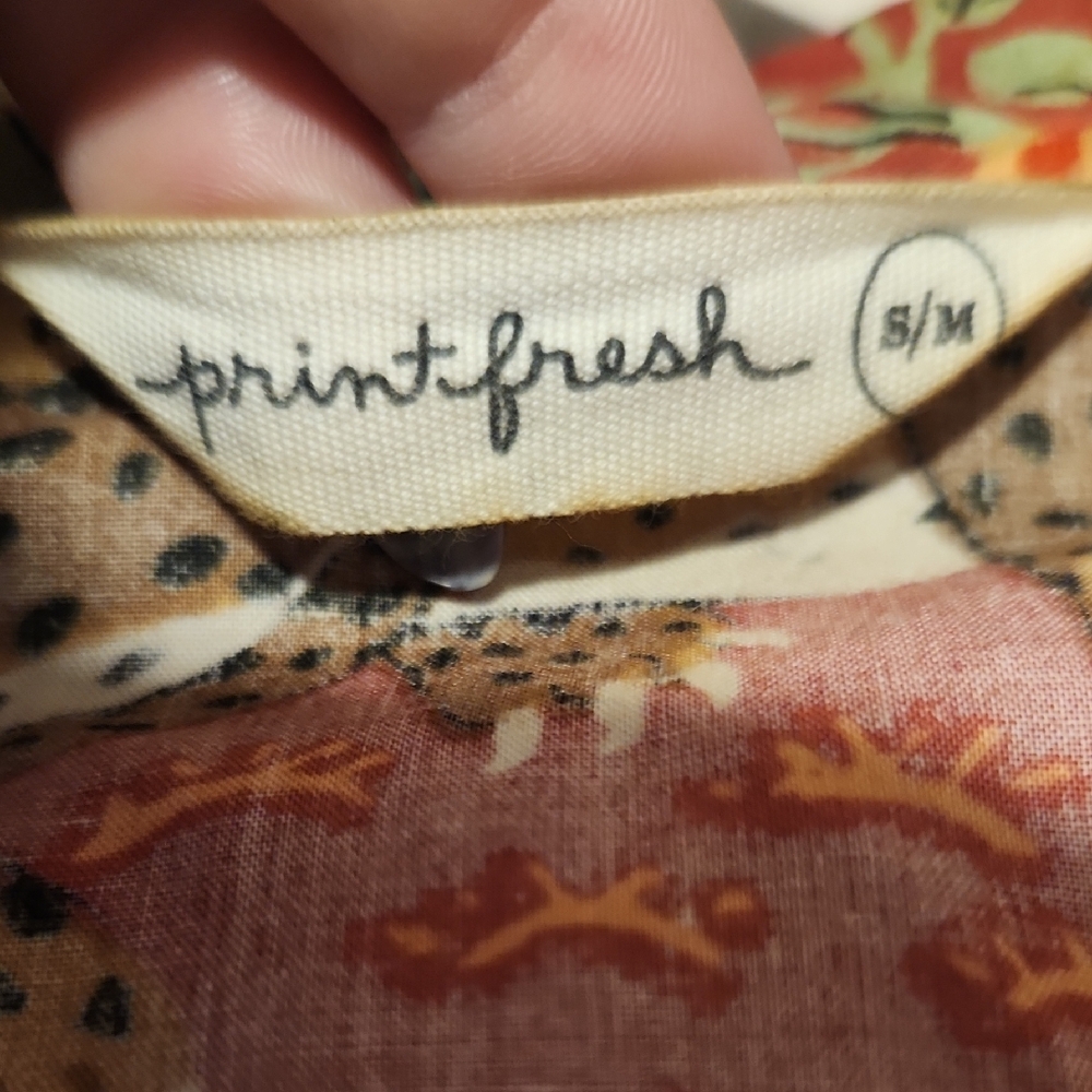 Printfresh Red Leopard Print Robe - Picture 3 of 6